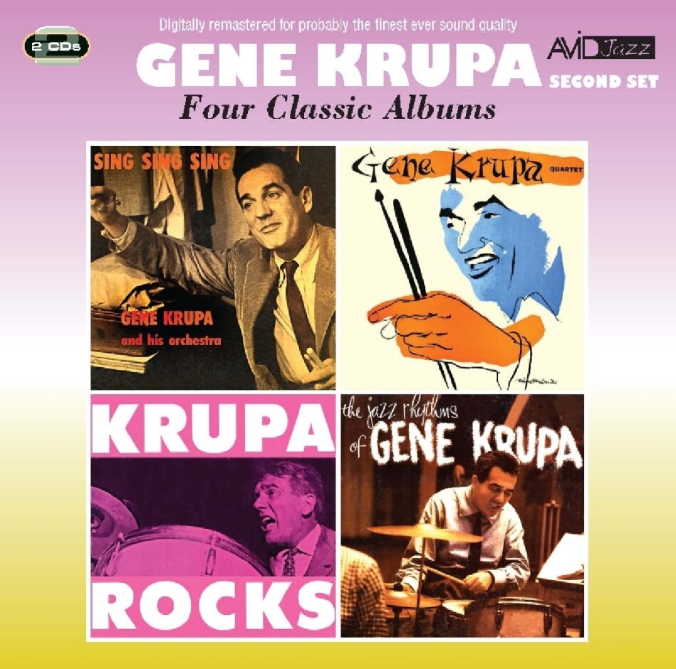 Gene Krupa - 4 Classic Albums 2 CDs