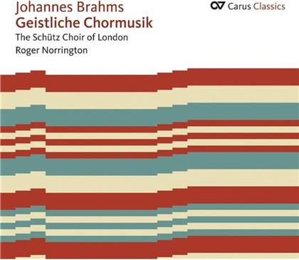 Johannes Brahms (1833-1897), Sir Roger Norrington, Rosemary Hardy & Schütz Choir of London - Geistliche Chormusik