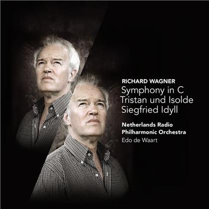 Richard Wagner (1813-1883), Edo de Waart & Netherlands Radio Philharmonic Orchestra - Symphony In C / Tristan Und Isolde / Sigfried Idyll