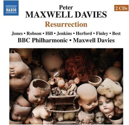 Blaze, Sir Peter Maxwell Davies (*1934), Sir Peter Maxwell Davies (*1934), Mary Carewe, Della Jones, … - Resurrection (2 CD)