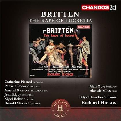Benjamin Britten (1913-1976), Richard Hickox, Catherine Pierard, Patricia Rozario, Ameral Gunson, … - Rape Of Lucretia (2 CDs)