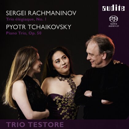 Trio Testore, Sergej Rachmaninoff (1873-1943), Peter Iljitsch Tschaikowsky (1840-1893), Franziska Pietsch, … - Trio Elegiaque Nr. 1 / Klaviertrio op.50 (SACD)
