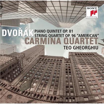 Carmina Quartet, Antonin Dvorák (1841-1904) & Teo Gheorghiu - Piano Quintet Op. 81 / String Quartet Op.