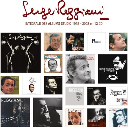 Serge Reggiani - Integrale Des Albums Studio 1968-2002 (13 CDs)