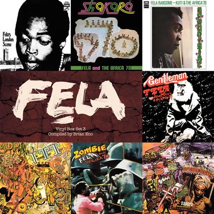 Fela Anikulapo Kuti - Boxset 3 - Compiled By Brian Eno (7 LPs)