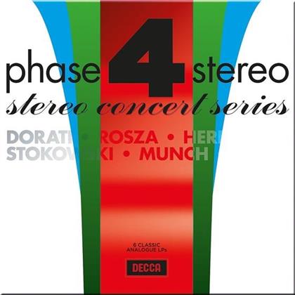 Divers, Antal Doráti (1906-1988), Bernard Herrmann, Charles Münch, Miklós Rózsa (1907-1995), … - Phase Four Stereo - Stereo Concert Series (6 LPs)