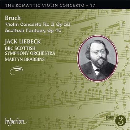 Liebeck, Max Bruch (1838-1920), Martyn Brabbins & BBC Scottish Symphony Ochestra - Romantic Violin Concerto Vol. 17