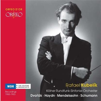Antonin Dvorák (1841-1904), Joseph Haydn (1732-1809), Robert Schumann (1810-1856), Felix Mendelssohn-Bartholdy (1809-1847) & Rafael Kubelik - Kubelik Wdr Recordings 1960-63 (3 CDs)