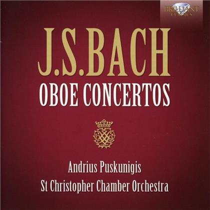 Johann Sebastian Bach (1685-1750), Donatas Kaktus, Andrius Puskunigis, Simona Venslovaite & St. Christopher Chamber Orchestra - Oboenkonzerte