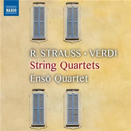 Enso Quartet, Richard Strauss (1864-1949) & Giuseppe Verdi (1813-1901) - Streichquartette