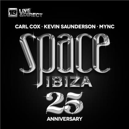 Space Ibiza 2014, Carl Cox, Kevin Saunderson & Mync - Various - 25th Anniversary (3 CDs)