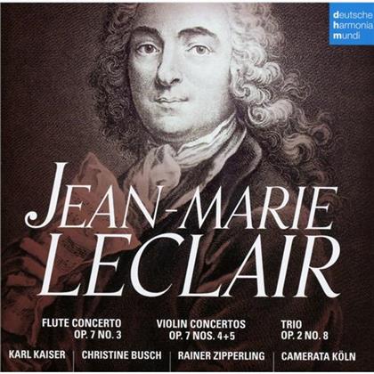 Camerata Köln & Jean-Marie Leclair (1697-1764) - Violinkonzerte Op. 7, Nr. 3-5 & Triosonate Op.2, 8