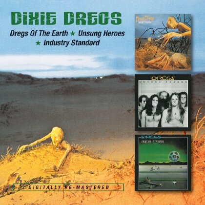 Dixie Dregs - Dregs Of The Earth/Unsung Heroes/Industry Standard (2 CDs)