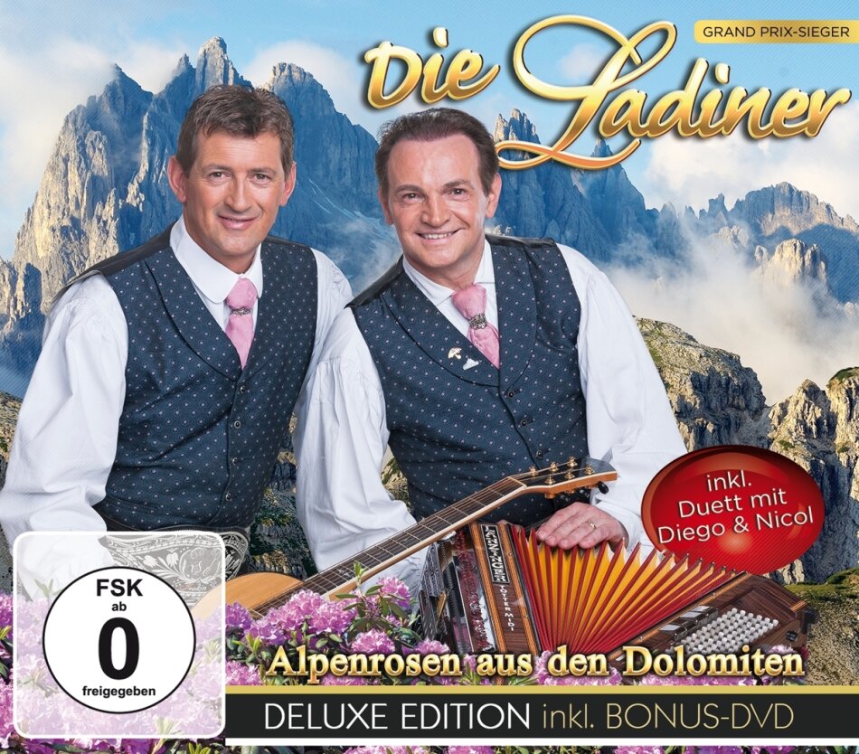 Die Ladiner - Alpenrosen Aus Den Dolomiten (Deluxe Edition, CD + DVD)
