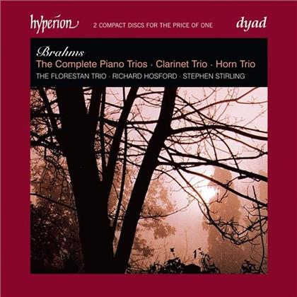 Florestan Trio & Johannes Brahms (1833-1897) - Complete Piano Trios - Clarinet & Horn -Trios (2 CDs)