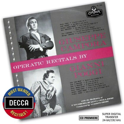 Giuseppe Campora & Gianni Poggi - Operatic Recitals