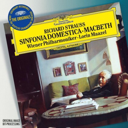 Richard Strauss (1864-1949), Lorin Maazel & Wiener Philharmoniker - Sinfonia Domestica / Macbeth