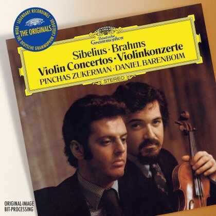 Jean Sibelius (1865-1957), Johannes Brahms (1833-1897), Daniel Barenboim, Pinchas Zukerman & The London Philharmonic Orchestra - Violin Concertos