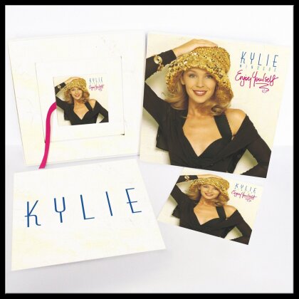 Kylie Minogue - Enjoy Yourself - Collectors Edition, Picture Disc, 6 x Postcard (Remastered, LP + 2 CDs + DVD + Buch)