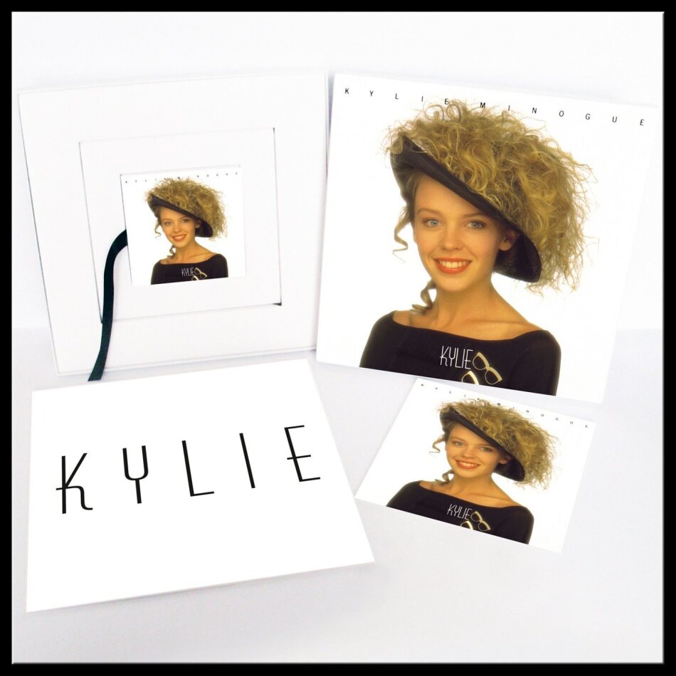 Kylie Minogue - Kylie - Collectors Edition, Picture Disc, 6 x Postcard (Remastered, LP + 2 CDs + DVD + Buch)