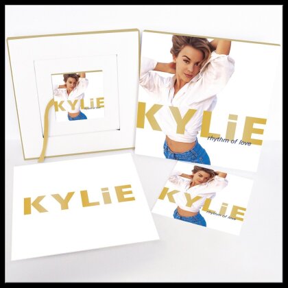 Kylie Minogue - Rhythm Of Love - Collectors Edition, Picture Disc, 6 x Postcard (Remastered, LP + 2 CDs + Buch)