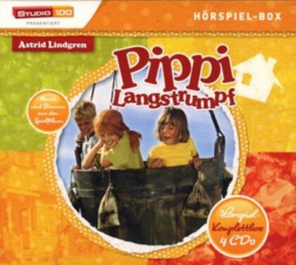 Pippi Langstrumpf - Hörspiel Sammelbox (4 CDs)