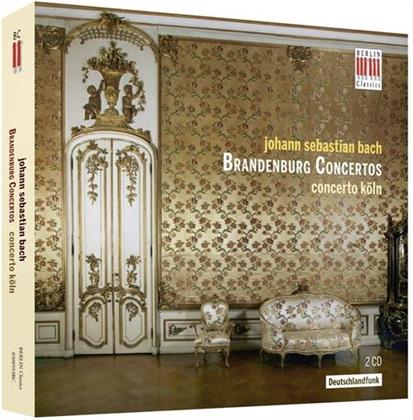 Concerto Köln & Johann Sebastian Bach (1685-1750) - Brandenburgische Konzerte 1-6 (2 CDs)