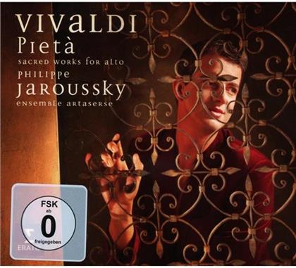 Antonio Vivaldi (1678-1741), Philippe Jaroussky & Ensemble Artaserse - Pietà - Sacred Works (CD + DVD)
