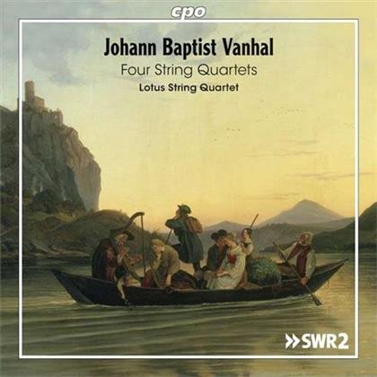 Lotus String Quartet & Johann Baptist Vanhal (1739-1813) - Four String Quartets - C-Moll op. 1 Nr. 4, Es-Dur, G-Dur, A-Dur op.33 Nr.2