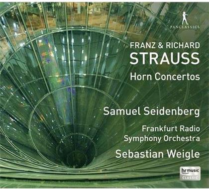 Franz Strauss 1822-1903, Richard Strauss (1864-1949), Sebastian Weigle, Samuel Seidenberg & Frankfurt Radio Symphony Orchestra - Horn Concertos
