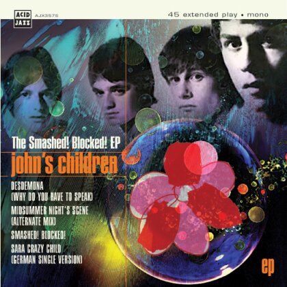 John's Children - Smashed! Blocked! EP - 7 Inch (7" Single)