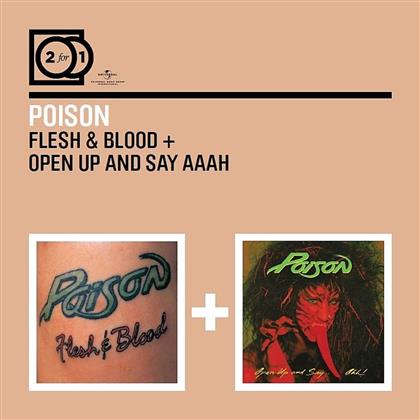 Poison - Flesh & Blood/Open Up & (2 CDs)