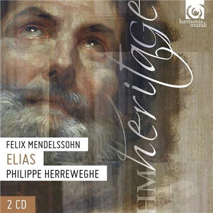 Felix Mendelssohn-Bartholdy (1809-1847), Philippe Herreweghe, Soile Isokoski, Monica Groop, John Mark Ainsley, … - Elias (2 CDs)