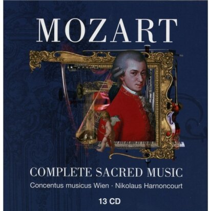Wolfgang Amadeus Mozart (1756-1791), Nikolaus Harnoncourt & Concentus Musicus Wien - Complete Sacred Music (13 CDs)