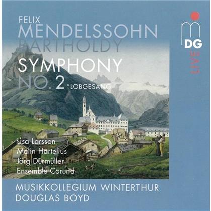 Felix Mendelssohn-Bartholdy (1809-1847), Douglas Boyd, Lisa Larsson, Malin Hartelius, Jörg Dürmüller, … - Symphony 2 "Lobgesang" (Hybrid SACD)