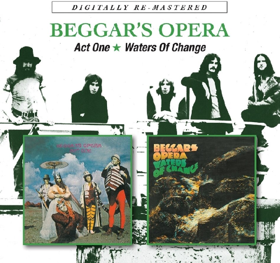 Beggars Opera - Act One/Waters Of Change 2 CD