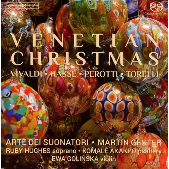 Antonio Vivaldi (1678-1741), Johann Adolph Hasse (1699 - 1783), Giuseppe Torelli (1658-1707), Martin Gester, Ruby Hughes, … - Venetian Christmas (SACD)