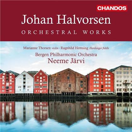 Johan Halvorsen (1864-1935) & Neeme Järvi - Orchesterwerke (4 CDs)