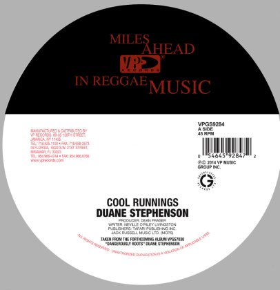 Duane Stephenson - Cool Runnings - 7 Inch (7" Single)