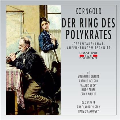 Ruthilde Boesch (Sopran), Walter Berry, Hilde Zadek, Erich Wolfgang Korngold (1897-1957), Hans Swarowski, … - Der Ring Des Polykrates (2 CDs)