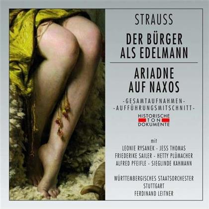 Leonie Rysanek, Jess Thomas, Friederike Sailer, Hetty Plümacher, … - Der Bürger Als Edelmann (2 CD)