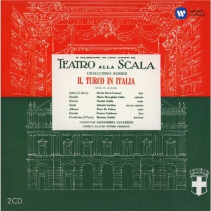 Gedda, Nicola Rossi-Lemeni, Gianandrea Gavazzeni, Gioachino Rossini (1792-1868) & Maria Callas - Il Turco In Italia - Remastered 2014 (Remastered, 2 CDs)