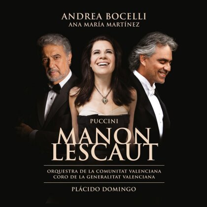 Giacomo Puccini (1858-1924), Plácido Domingo, Andrea Bocelli, Orquestra de la Comunitat Valenciana & Coro de la Generalitat Valenciana - Manon Lescaut (2 CDs)