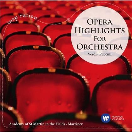 Sir Neville Marriner, Academy of St Martin in the Fields, Giuseppe Verdi (1813-1901) & Giacomo Puccini (1858-1924) - Opera Highlights For Orchestra