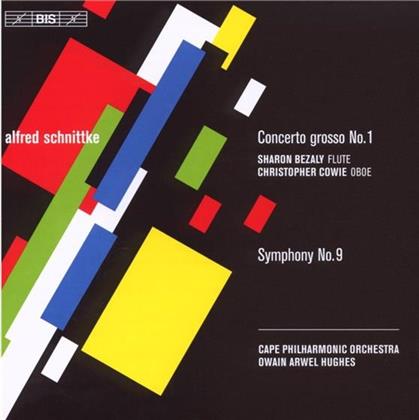Alfred Schnittke (1934-1998), Owain Arwell Hughes, Sharon Bezaly, Christopher Cowie, Albert Combrink, … - Sinfonie 9 / Concerto Grosso 1