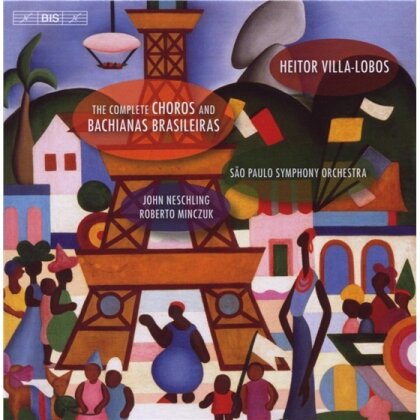 Heitor Villa-Lobos (1887-1959), John Neschling, Miolin Andreas & São Paulo Symphony Orchestra - Complete Choros & Bachianas Brasileiras & Complete Solo Guitar Music (7 CDs)