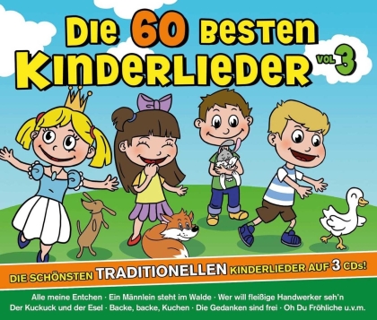 Familie Sonntag - Die 60 Besten Kinderliede (3 CDs)