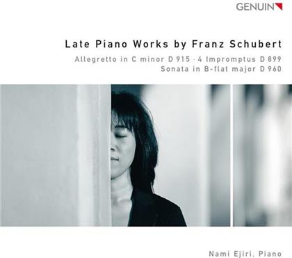 Franz Schubert (1797-1828) & Ejiri Nami - Late Piano Works