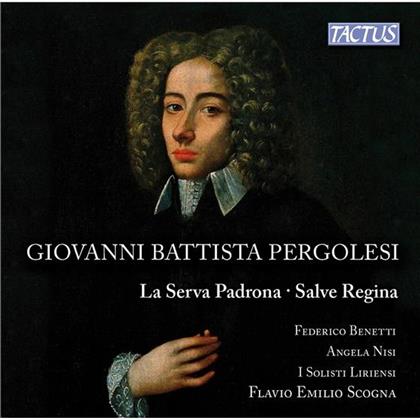 Giovanni Battista Pergolesi (1710-1736), Flavio Emilio Scogna (*1956), Angela Nisi, Federico Benetti & I Solisti Liriensi - La Serva Padrona/Salve Regina