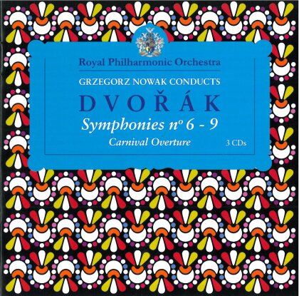 Grzegorz Nowak, Antonin Dvorák (1841-1904), The Royal Philharmonic Orchestra & Grzegorz Nowak - Sinfonien 6-9 (3 CDs)
